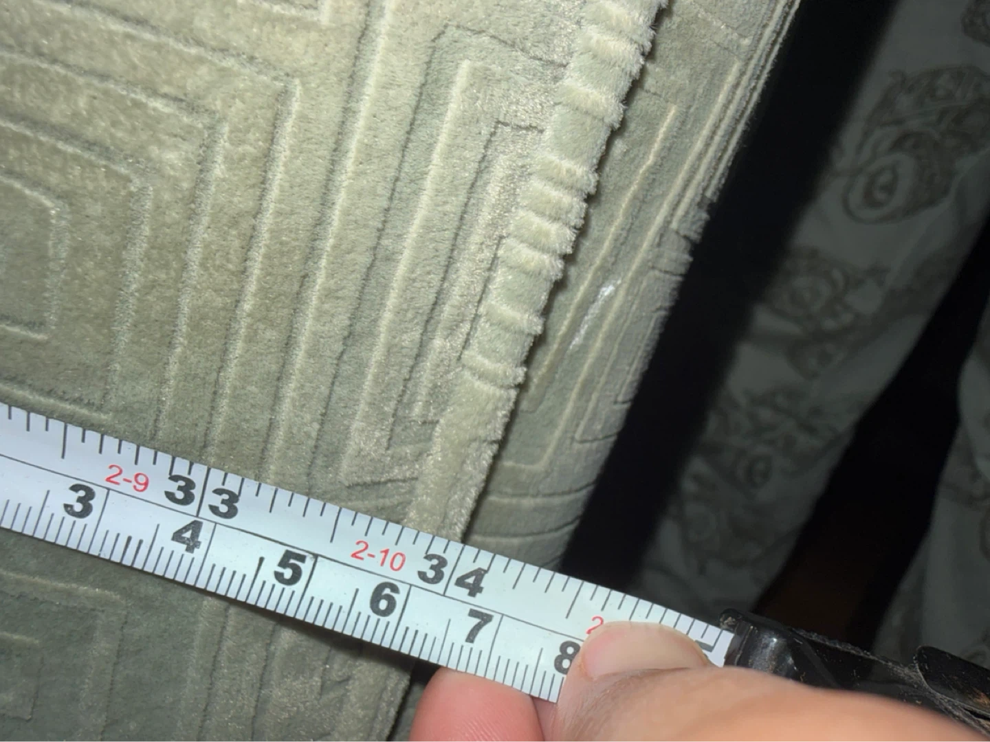 Green Lazyboy three seater couch - photo 2