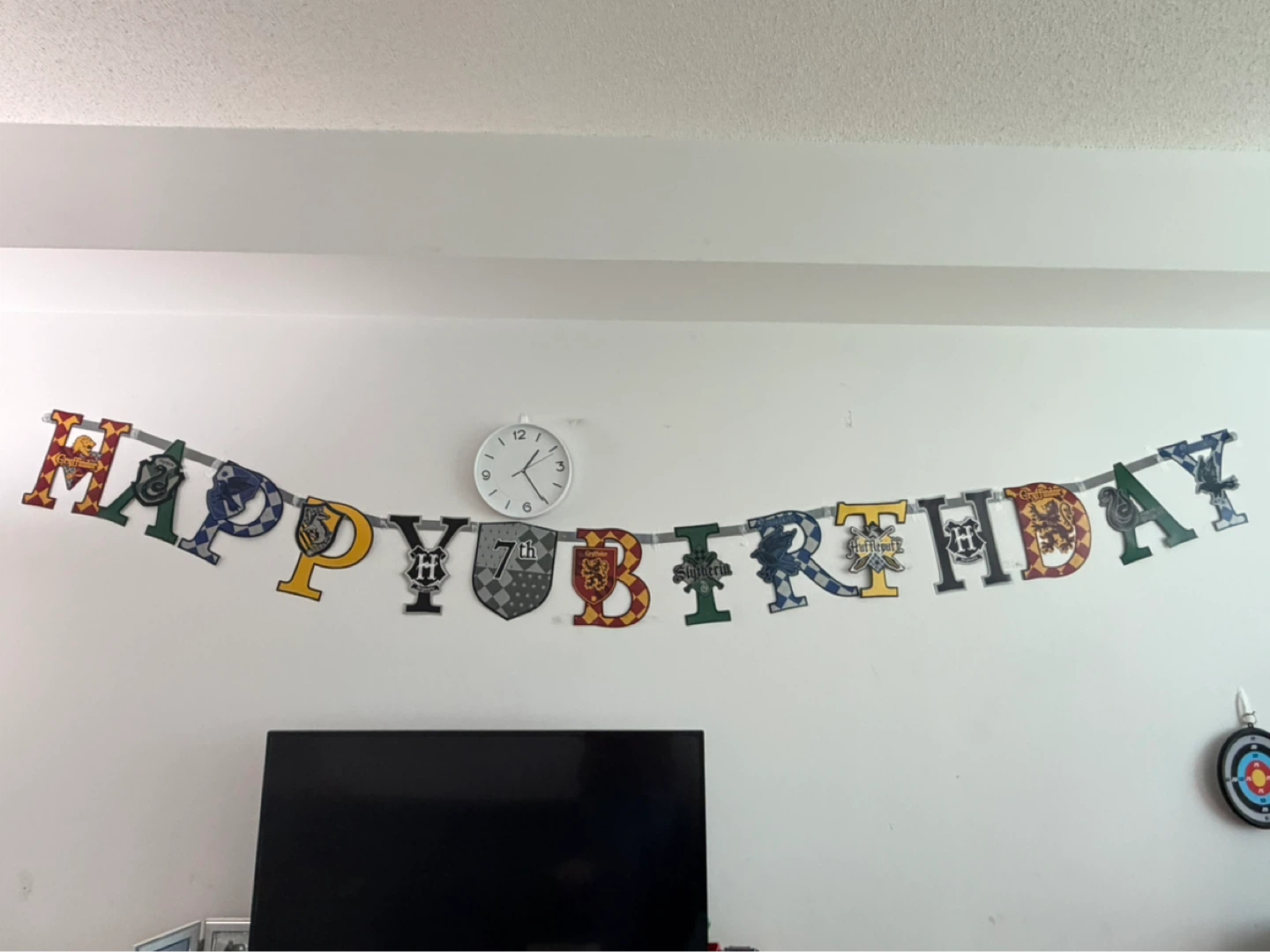 Harry Potter Happy Birthday Banner