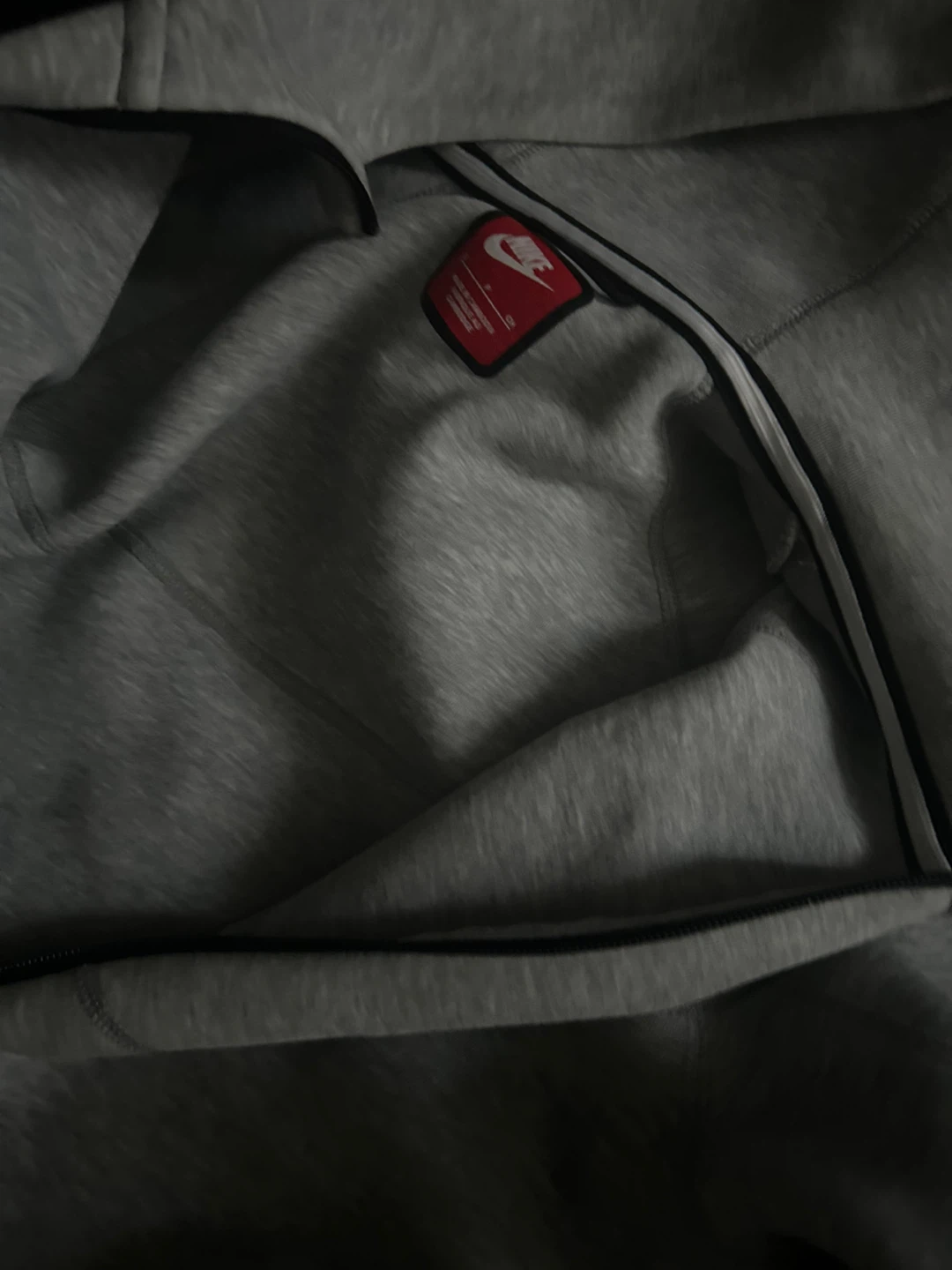 Nike Tech Fleece Full Zip Hoodie - Grey - photo 2