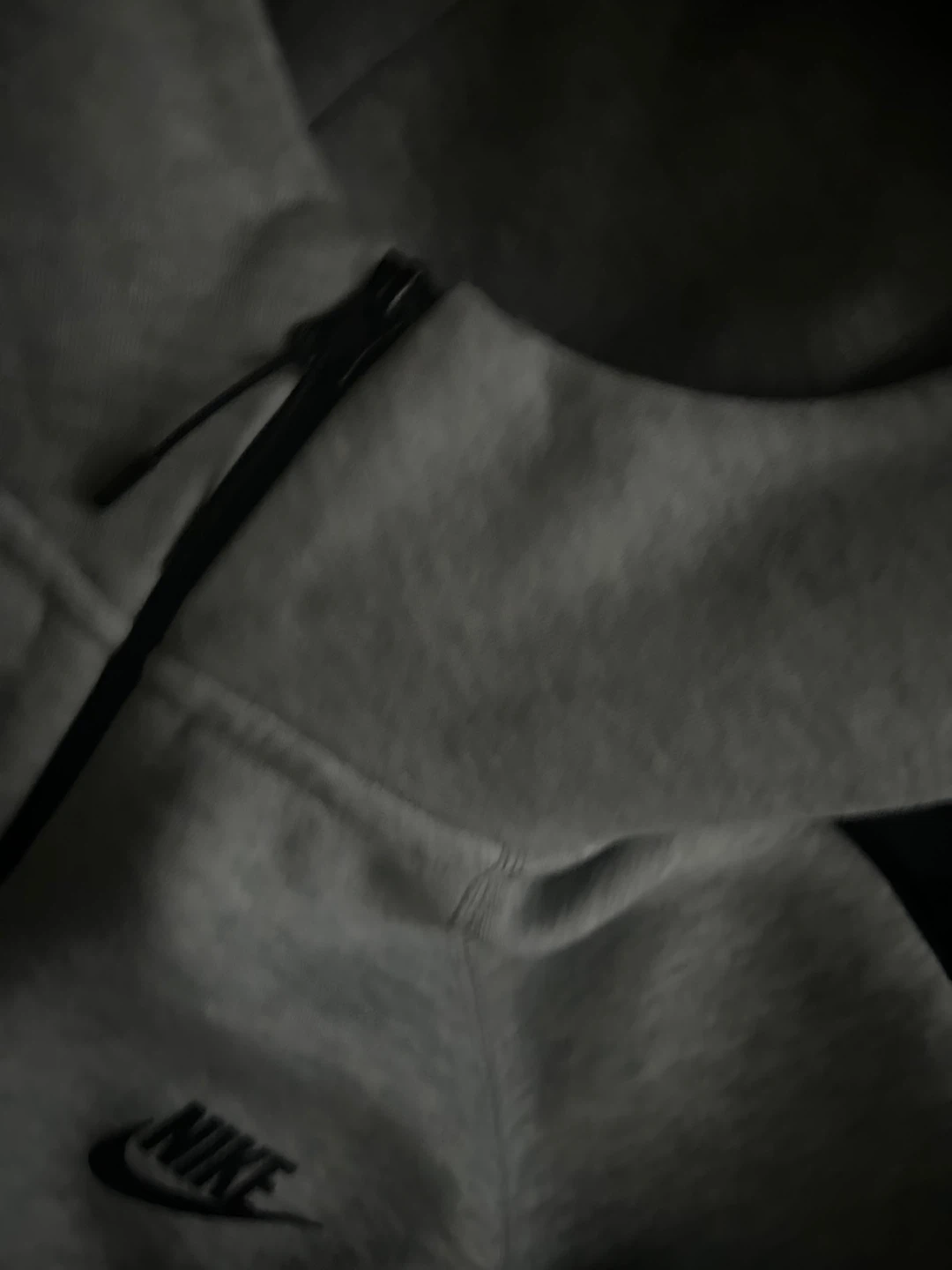 Nike Tech Fleece Full Zip Hoodie - Grey - photo 4