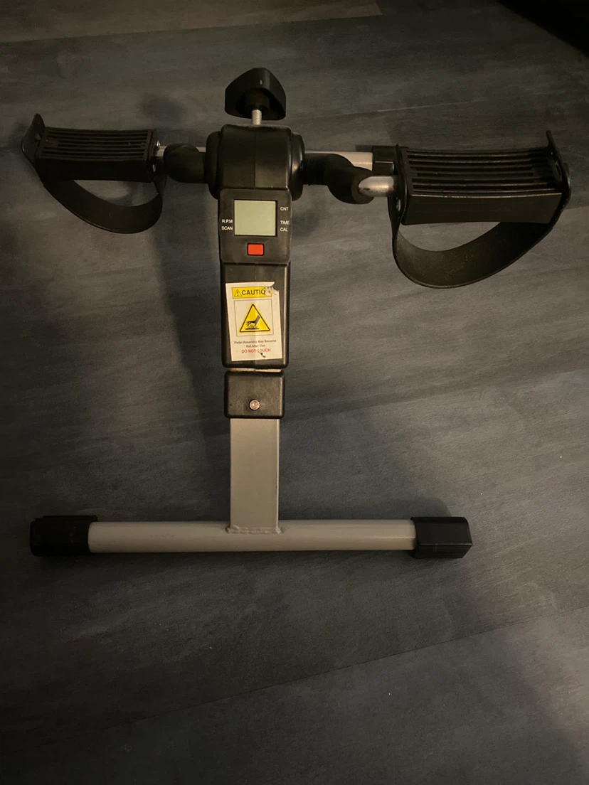 Compact Pedal Exerciser with Digital Display