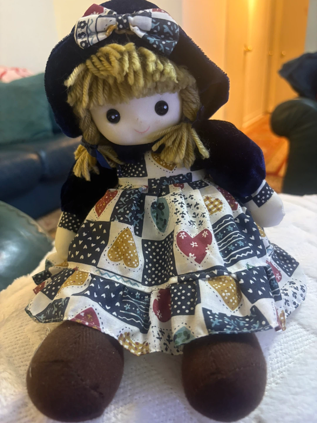 Porcelain Doll with Certificate of Authenticity - photo 3