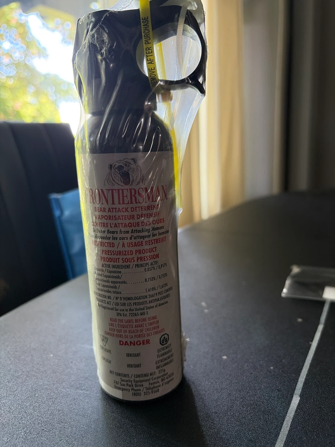 Frontiersman Bear Attack Deterrent Spray