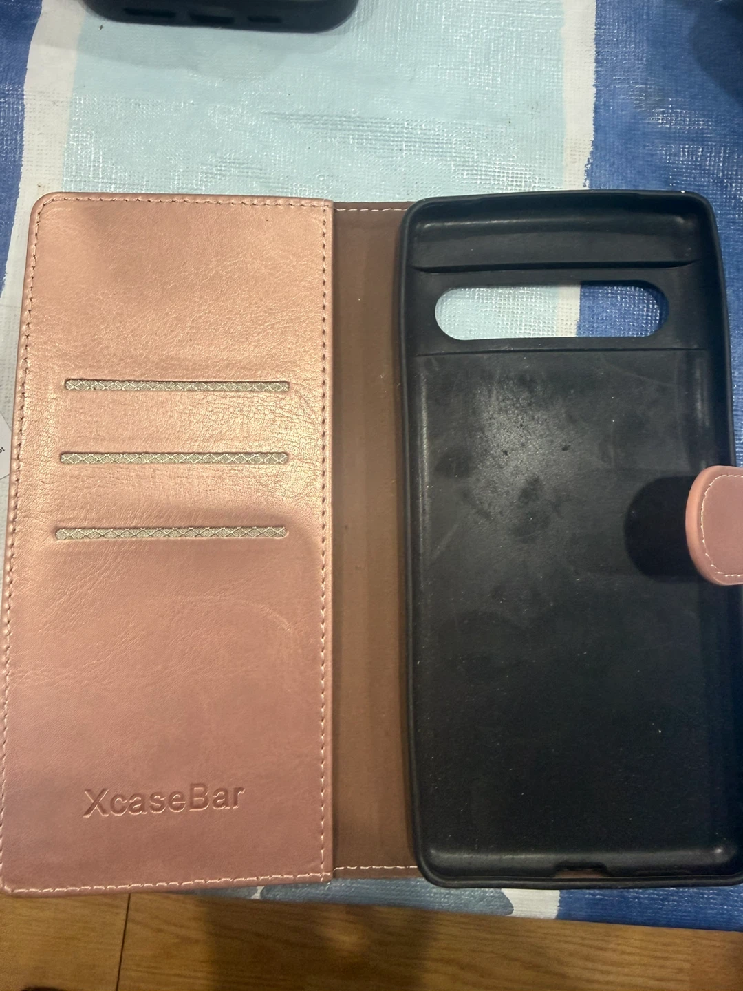 XcaseBar Rose Gold Flip Wallet Phone Case - photo 3