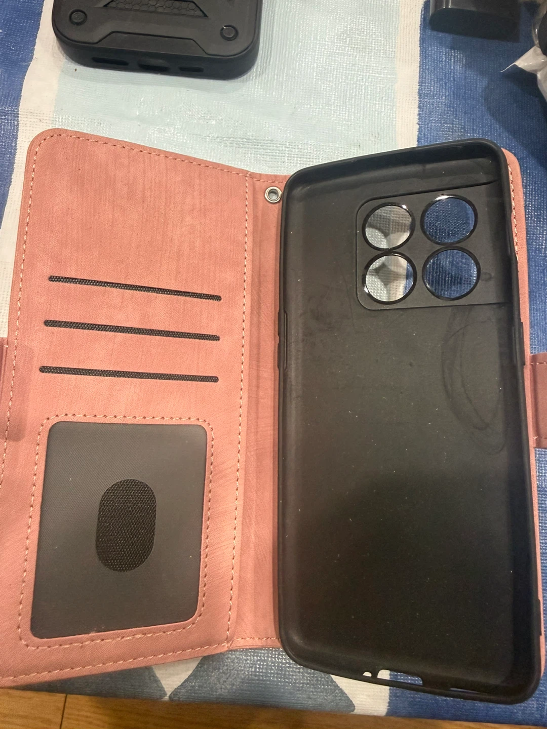 Pink Faux Leather Wallet Phone Case - photo 3