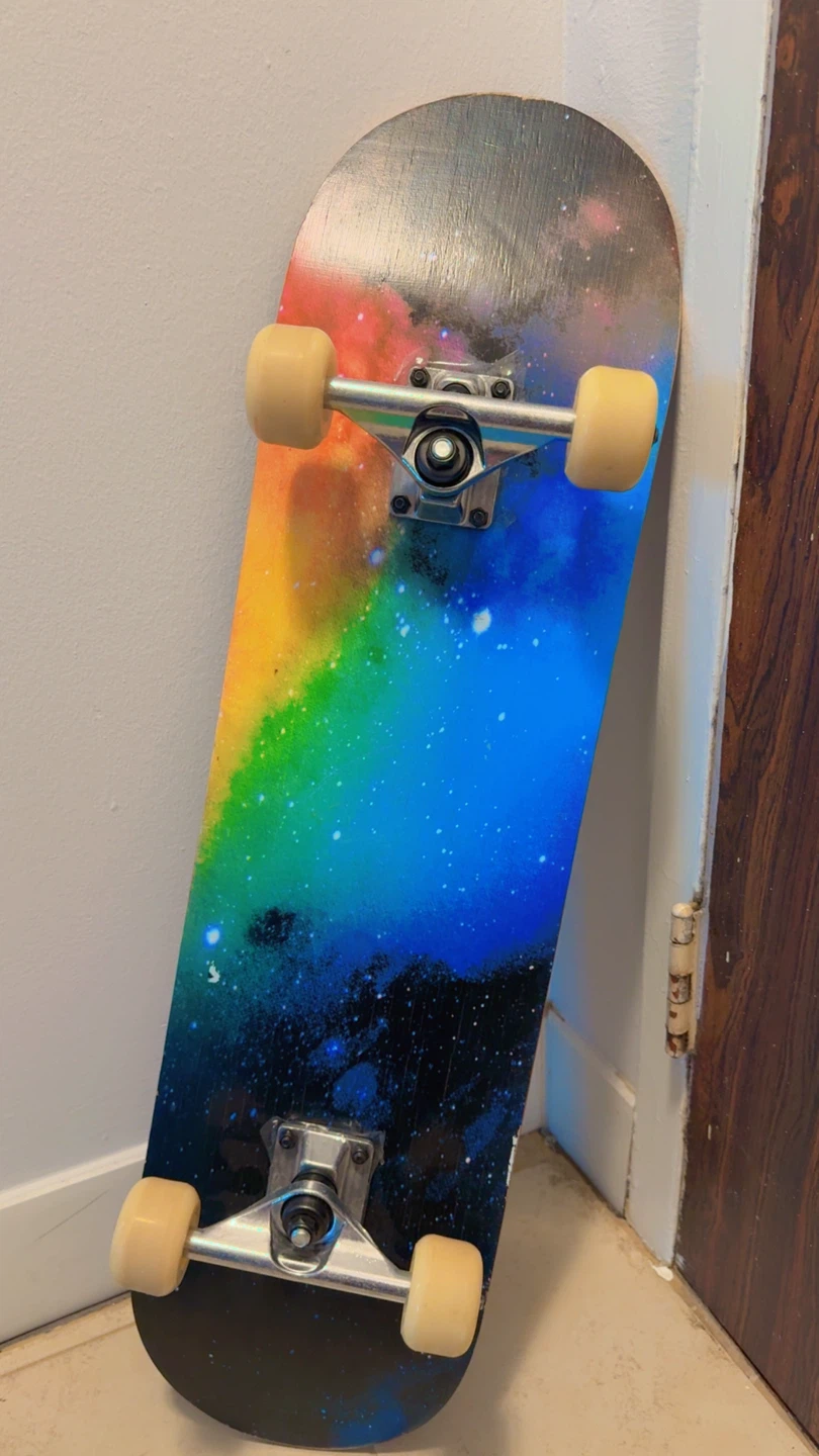 Galaxy Design Skateboard