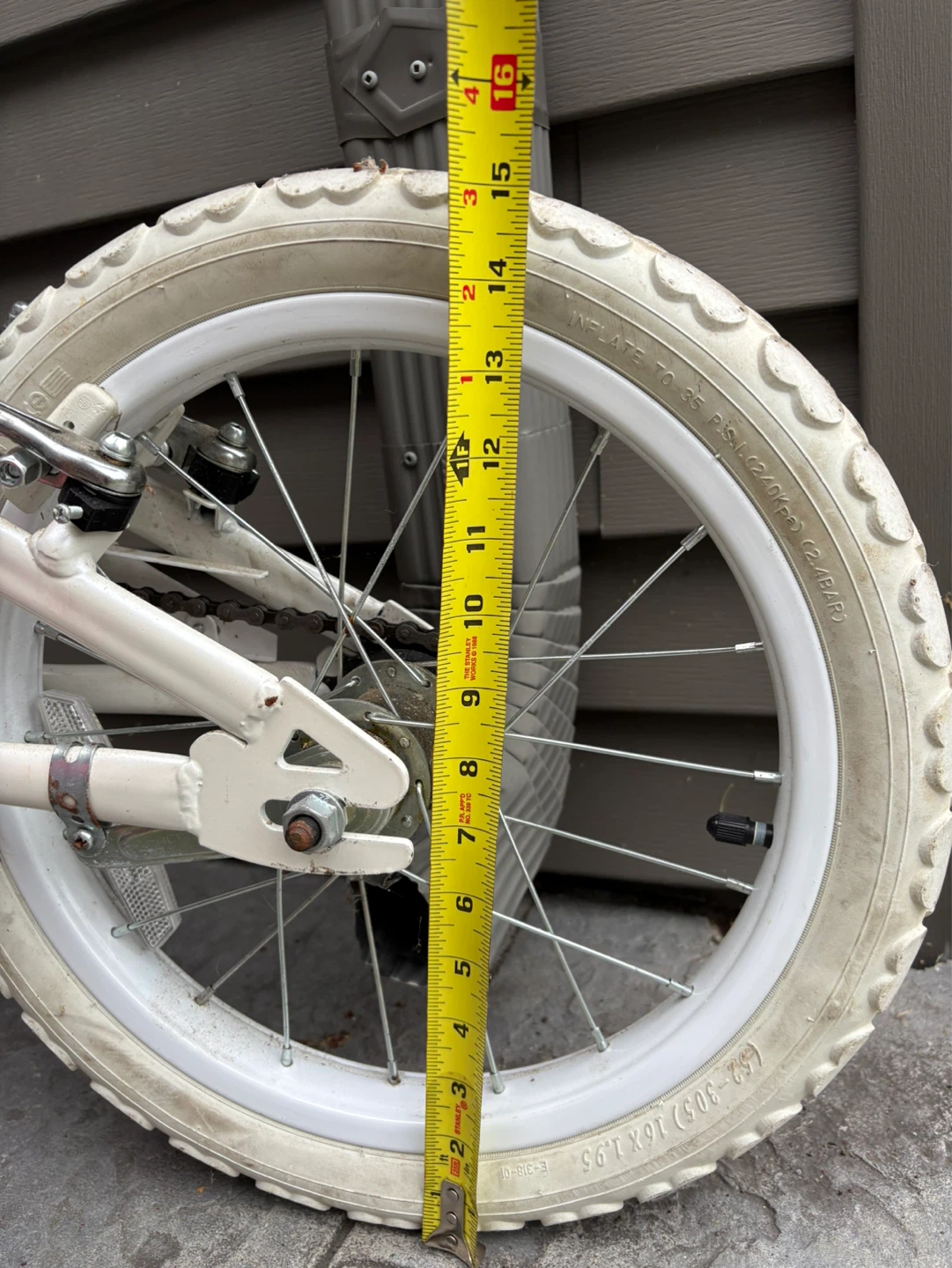 White "Dream" Kids Bike - photo 3