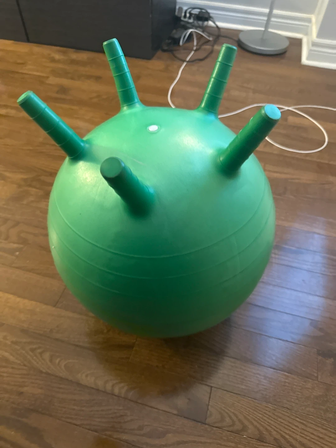 Green Bouncing Ball with Legs - photo 2