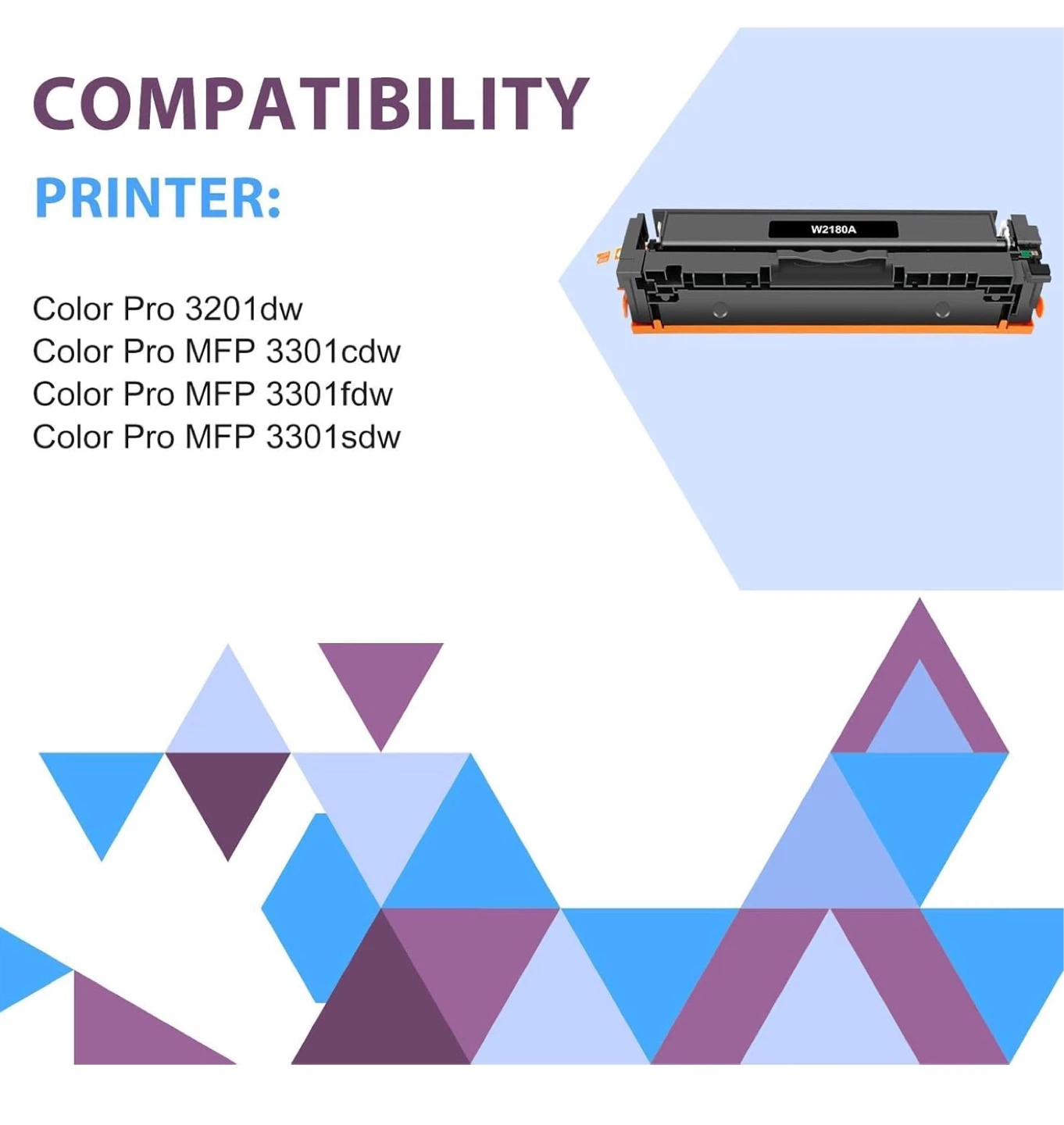218A Toner Cartridge 4-Pack  Pro MFP 3201dw - photo 2
