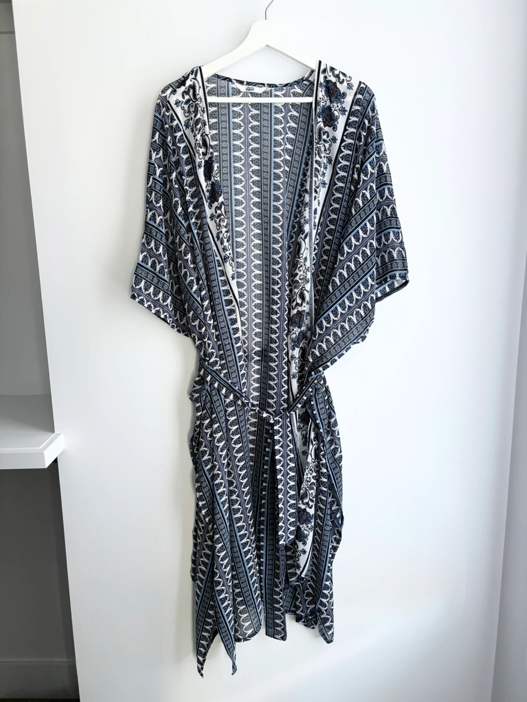 La Vie en Rose Aqua Kimono swimsuit cover-up (one size) - photo 5