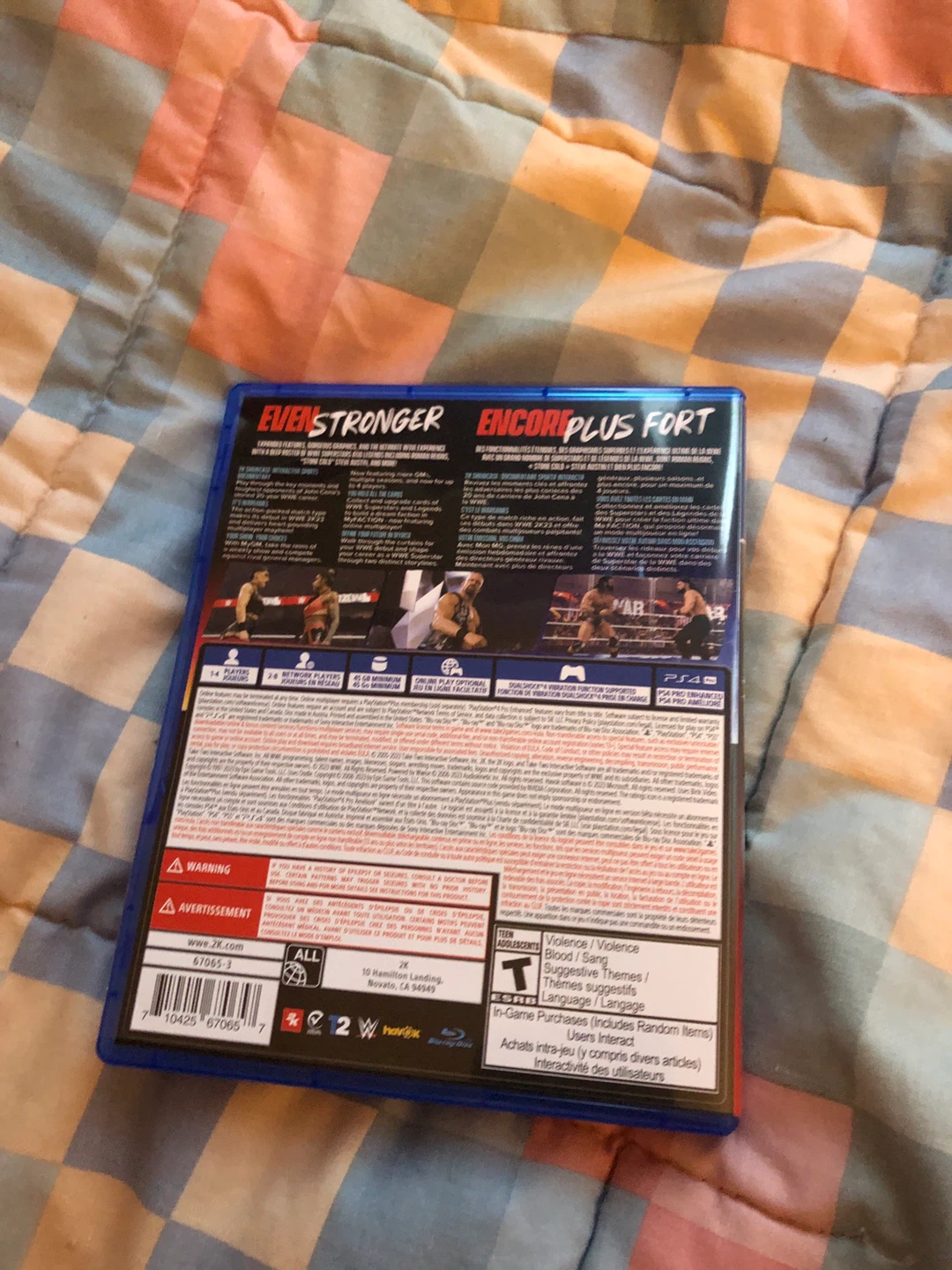 WWE 2K23 PS4 Video Game - photo 2