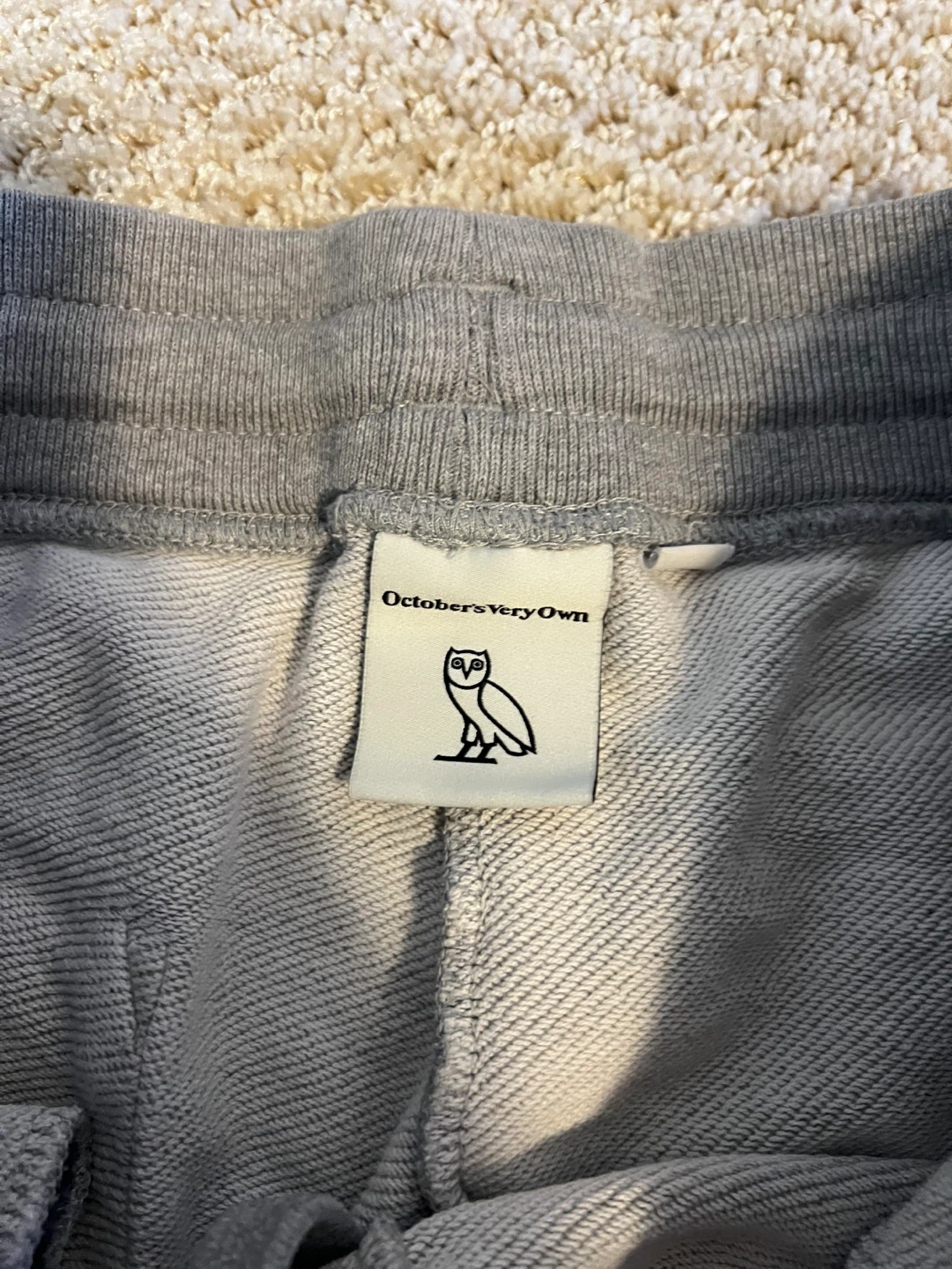 Grey OVO sweatpants small - photo 3