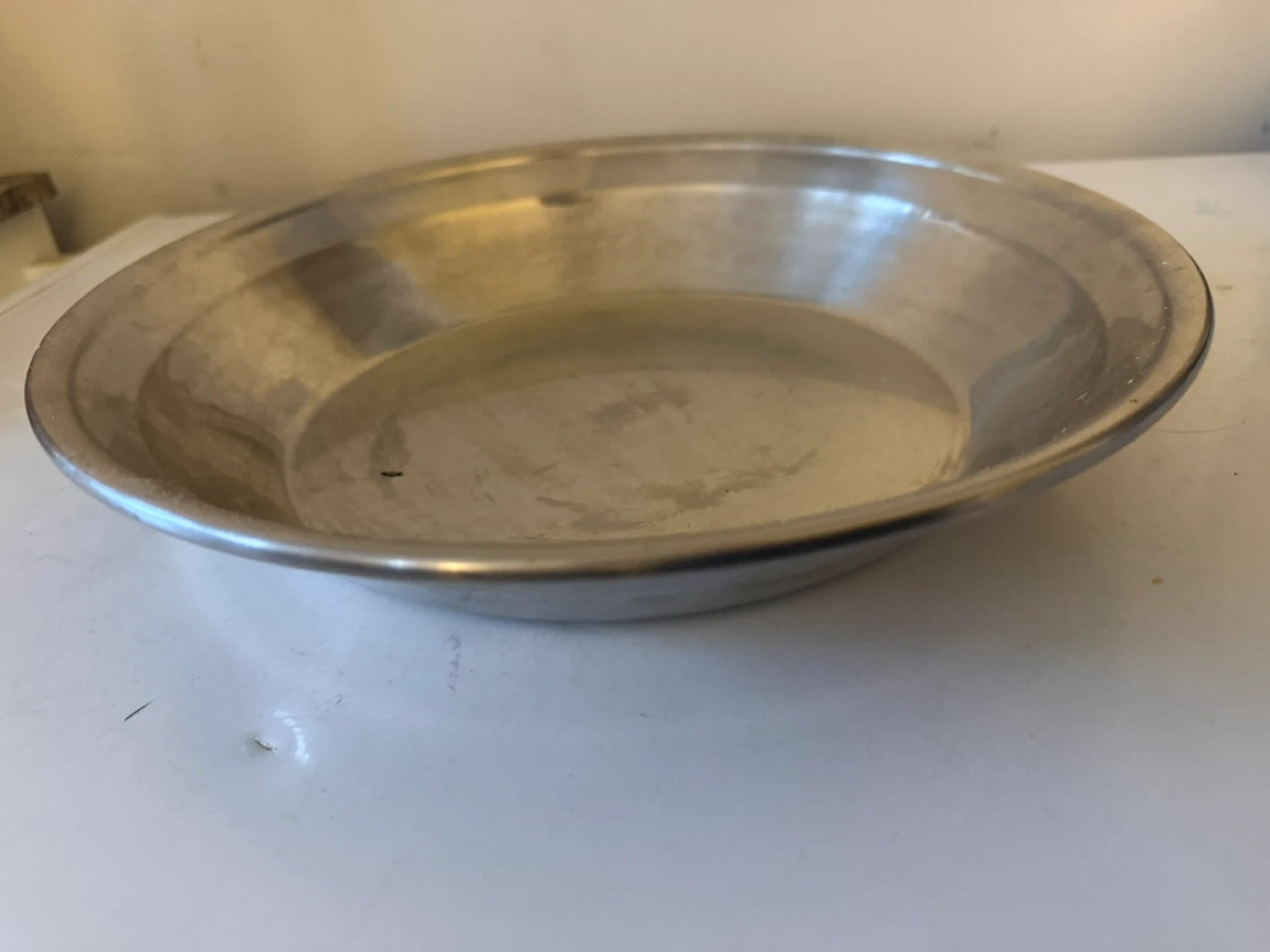 Stainless Steel Pie Plate