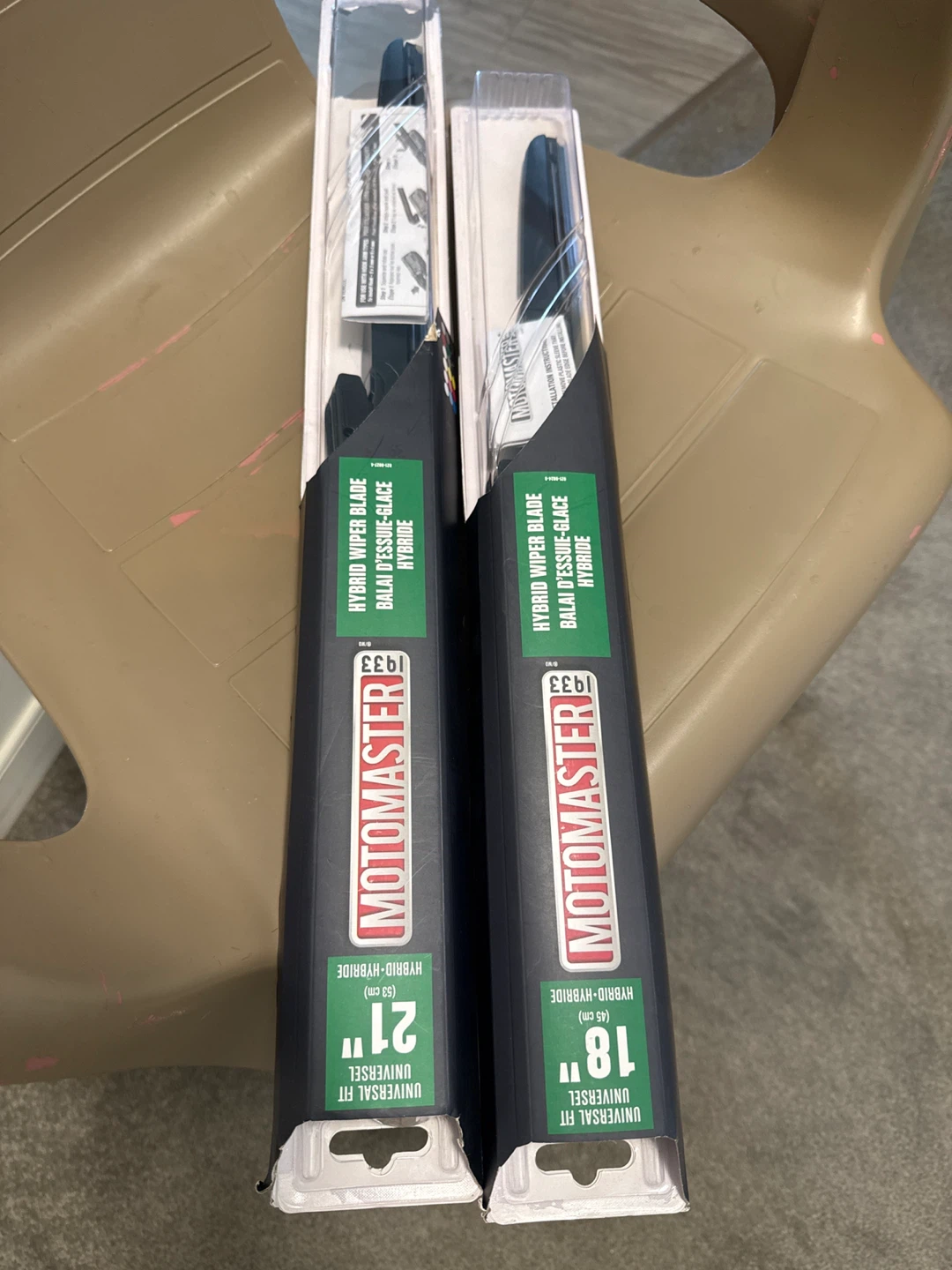 Motomaster Hybrid Wiper Blades - 21" & 18"