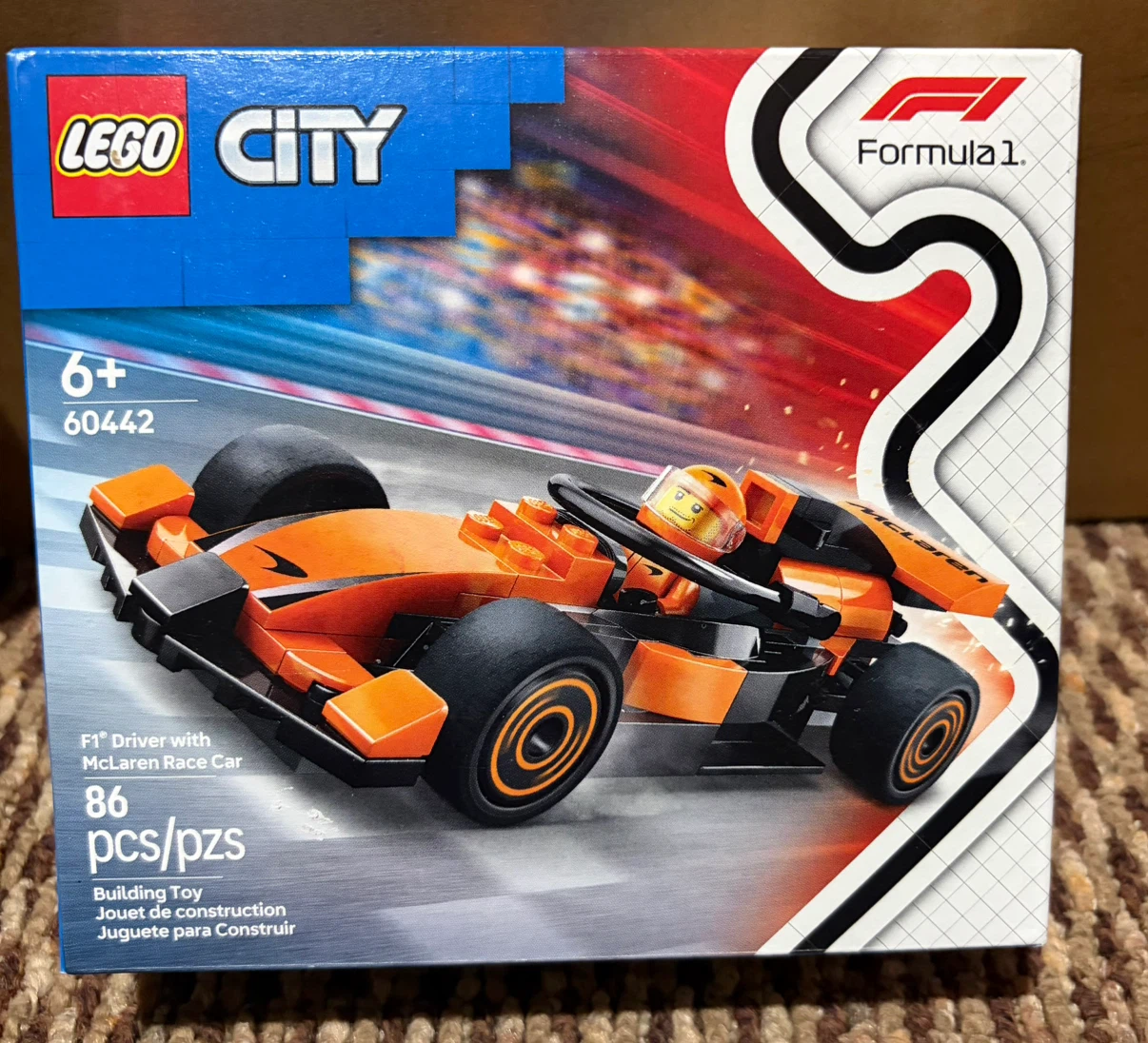 LEGO City F1 McLaren Race Car Set