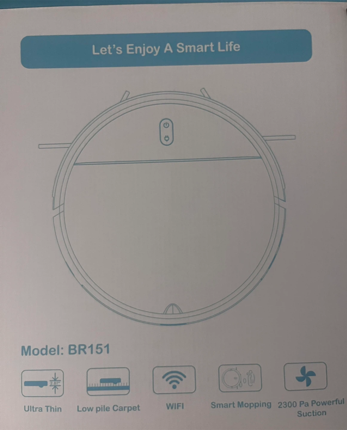 Robot Vacuum Cleaner - Model BR151