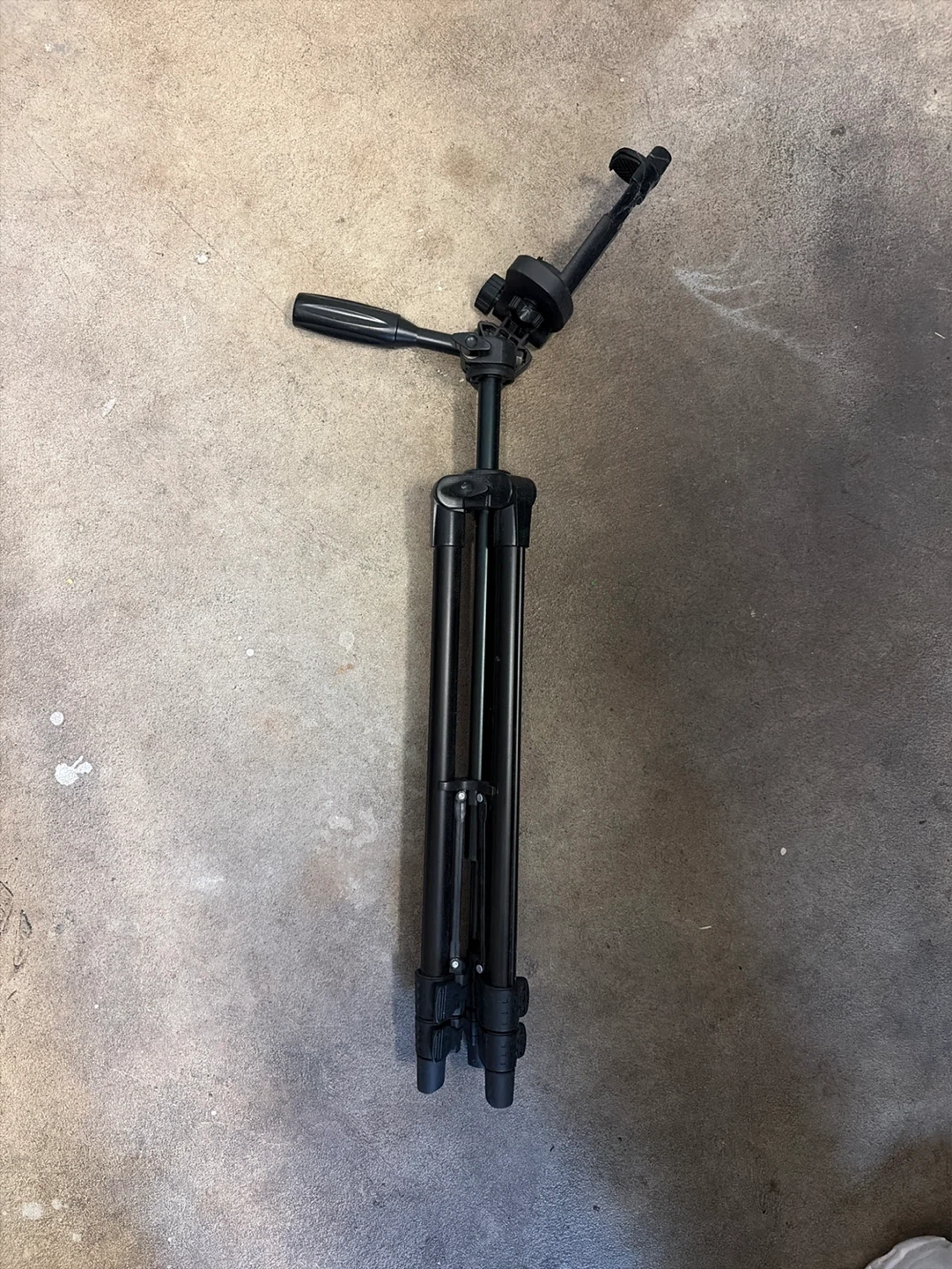 Black Tripod with Phone Mount