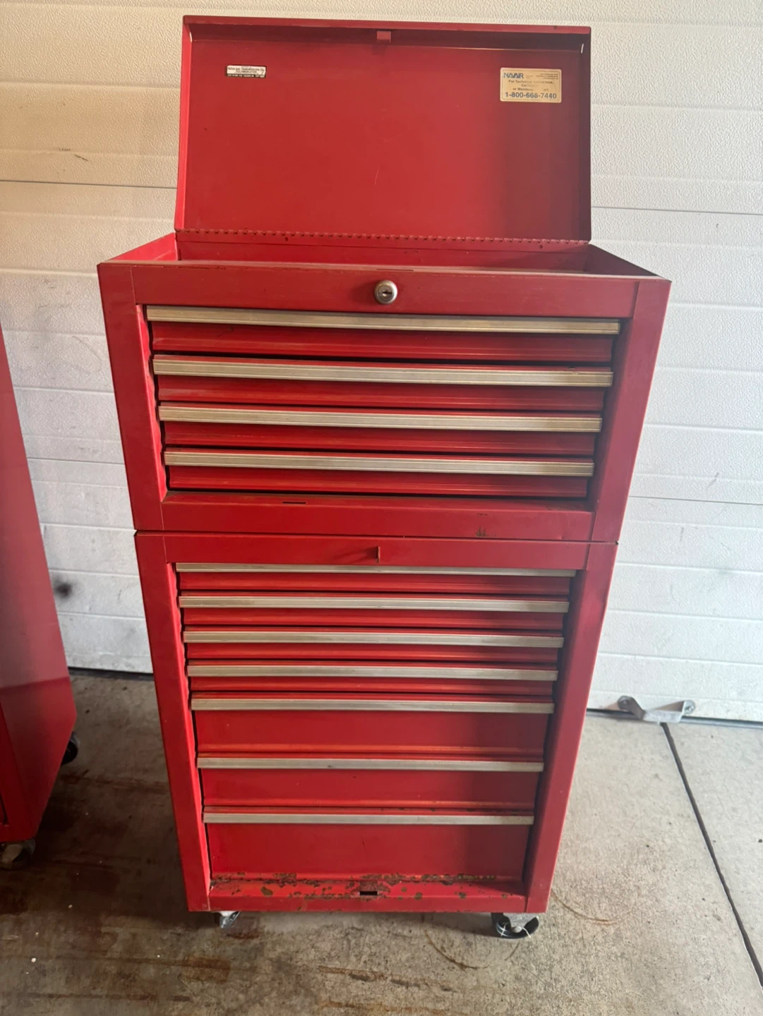 Toolboxes on Wheels , 2 pc Top and Bottom.