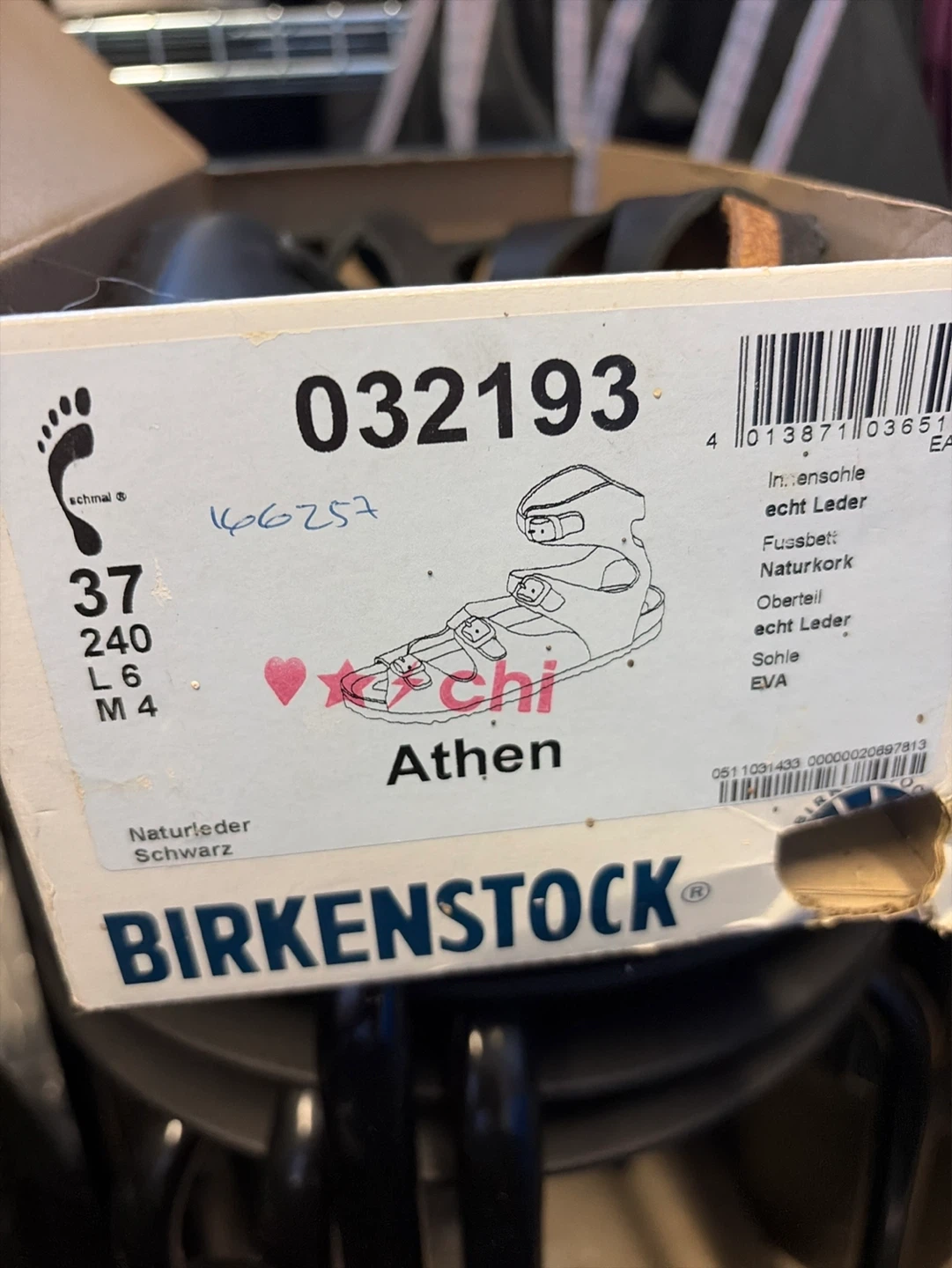 Birkenstock Athena Sandals Black Size 37 - photo 5