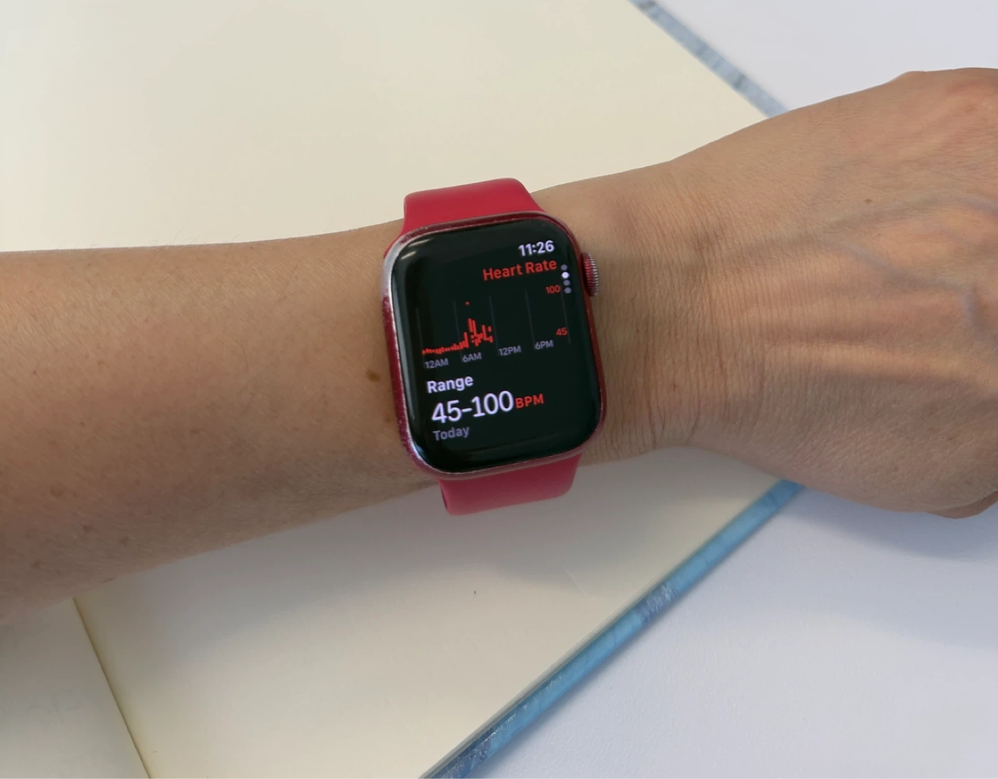 Apple Watch Series 7 Red Aluminum GPS