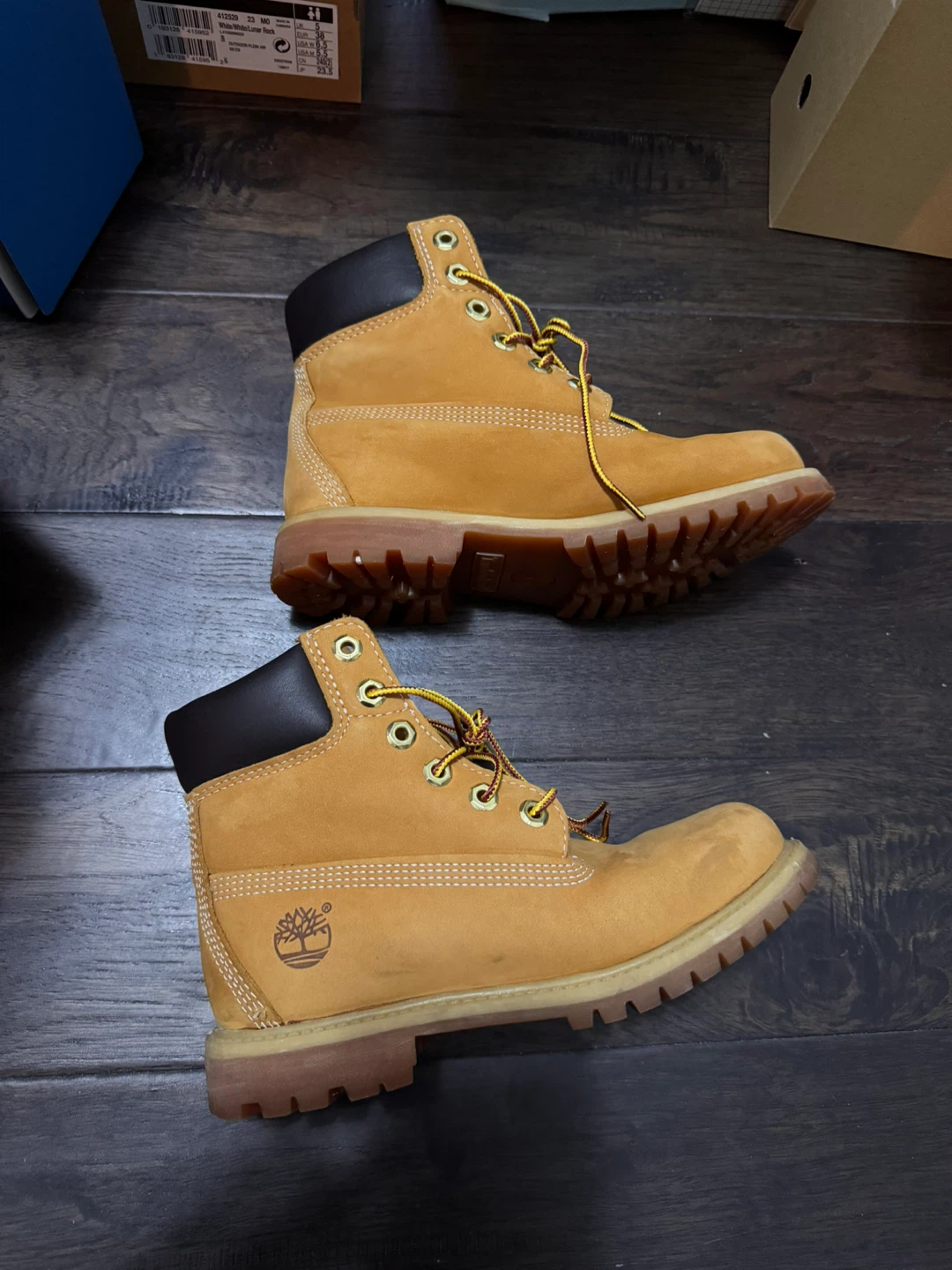 Timberland Classic Yellow Boots, women’s size 6M