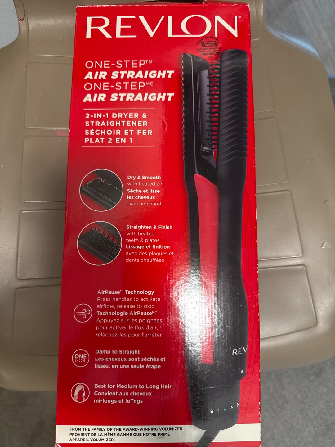 Revlon One-Step Air Straight Dryer and Straightener