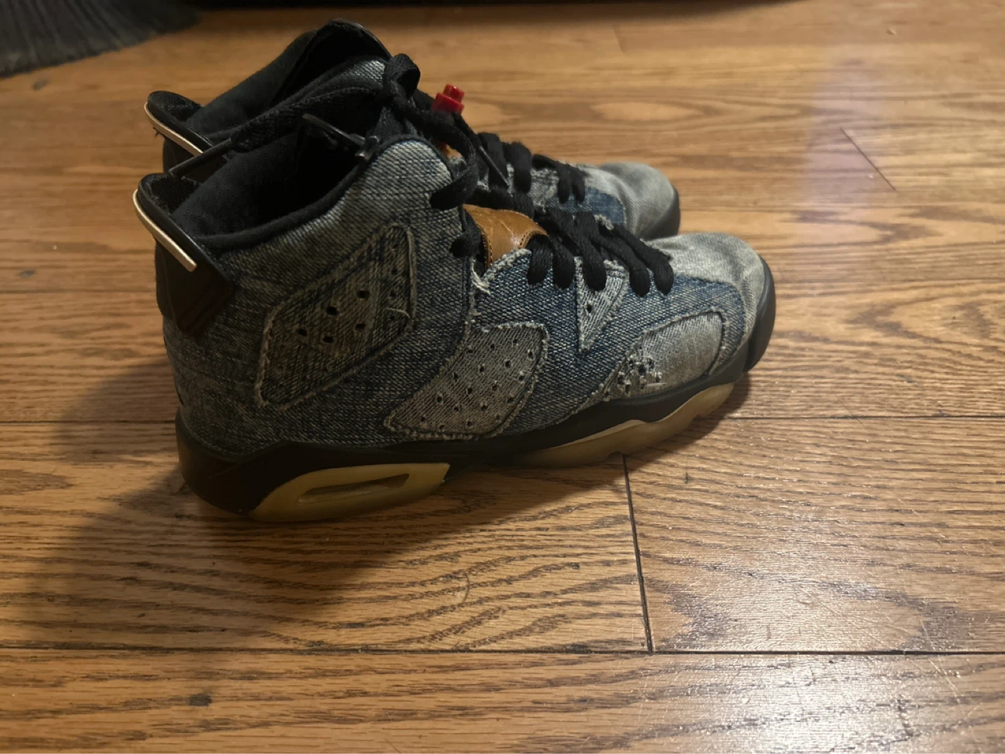 Air Jordan 6 Retro Denim Sneakers