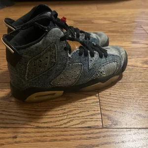 Air Jordan 6 Retro Denim Sneakers