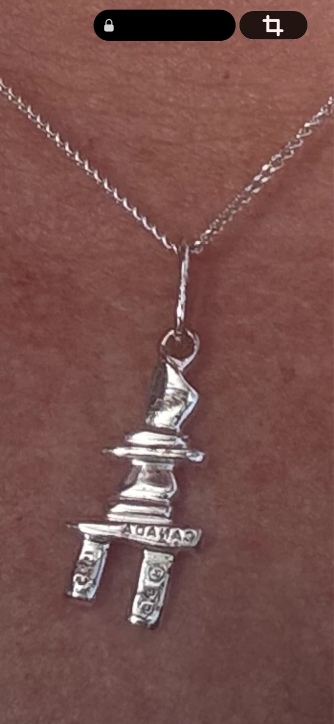 CJC Design Silver Inukshuk Necklace - photo 2