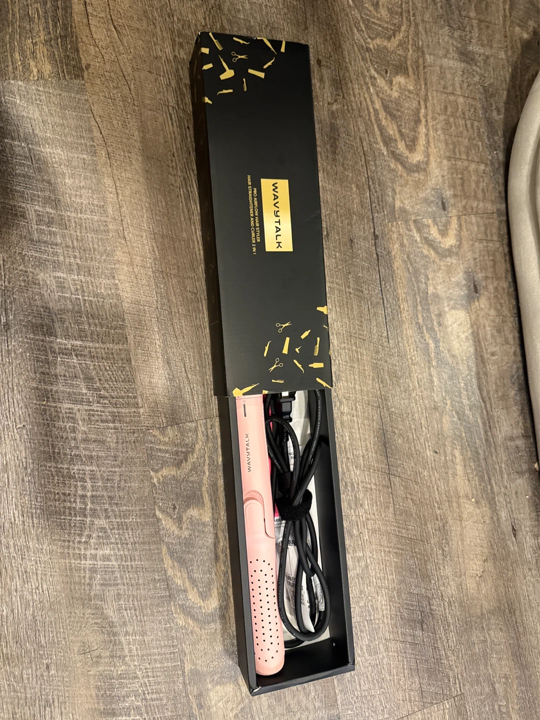 WavyTalk Pink 2-in-1 Hair Straightener and Curler - photo 3