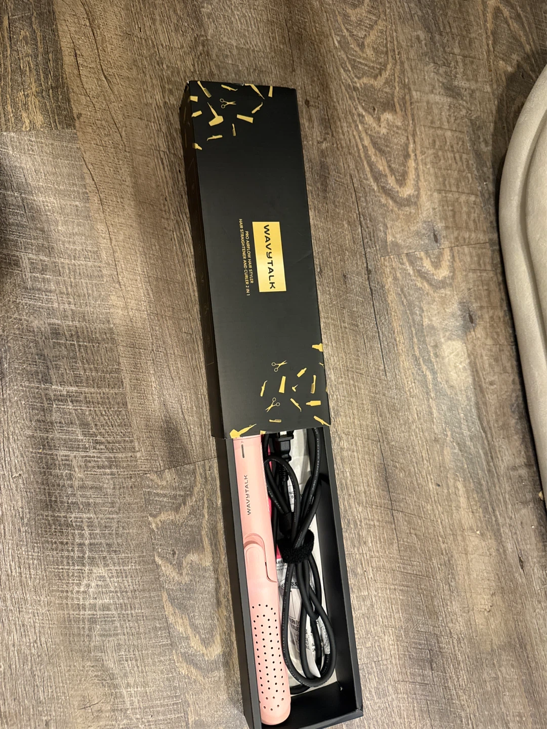 WavyTalk Pink 2-in-1 Hair Straightener and Curler - photo 2