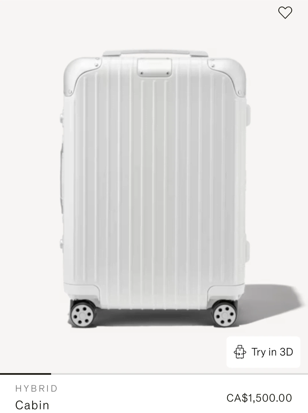 RIMOWA Hybrid Carry-On