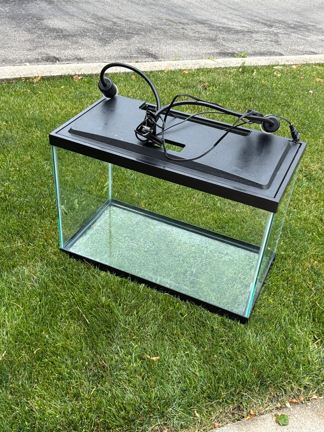 20 gallon tank with dual heat lamp and timer - photo 4