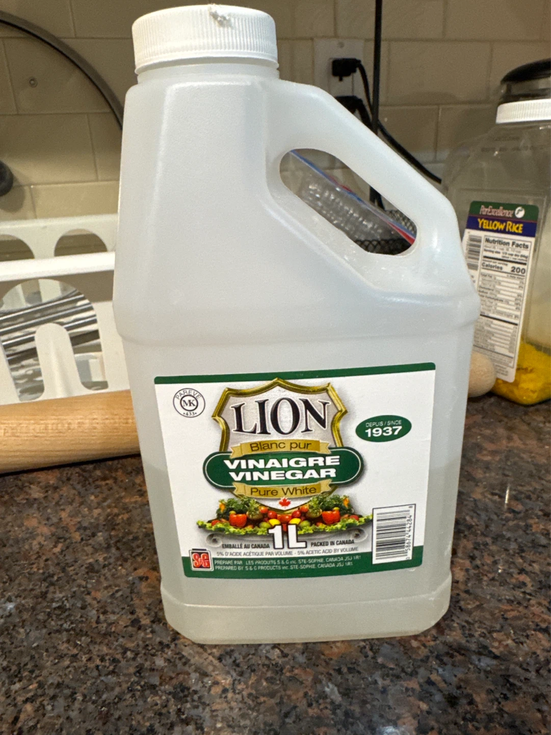 Lion Pure White Vinegar - 1L