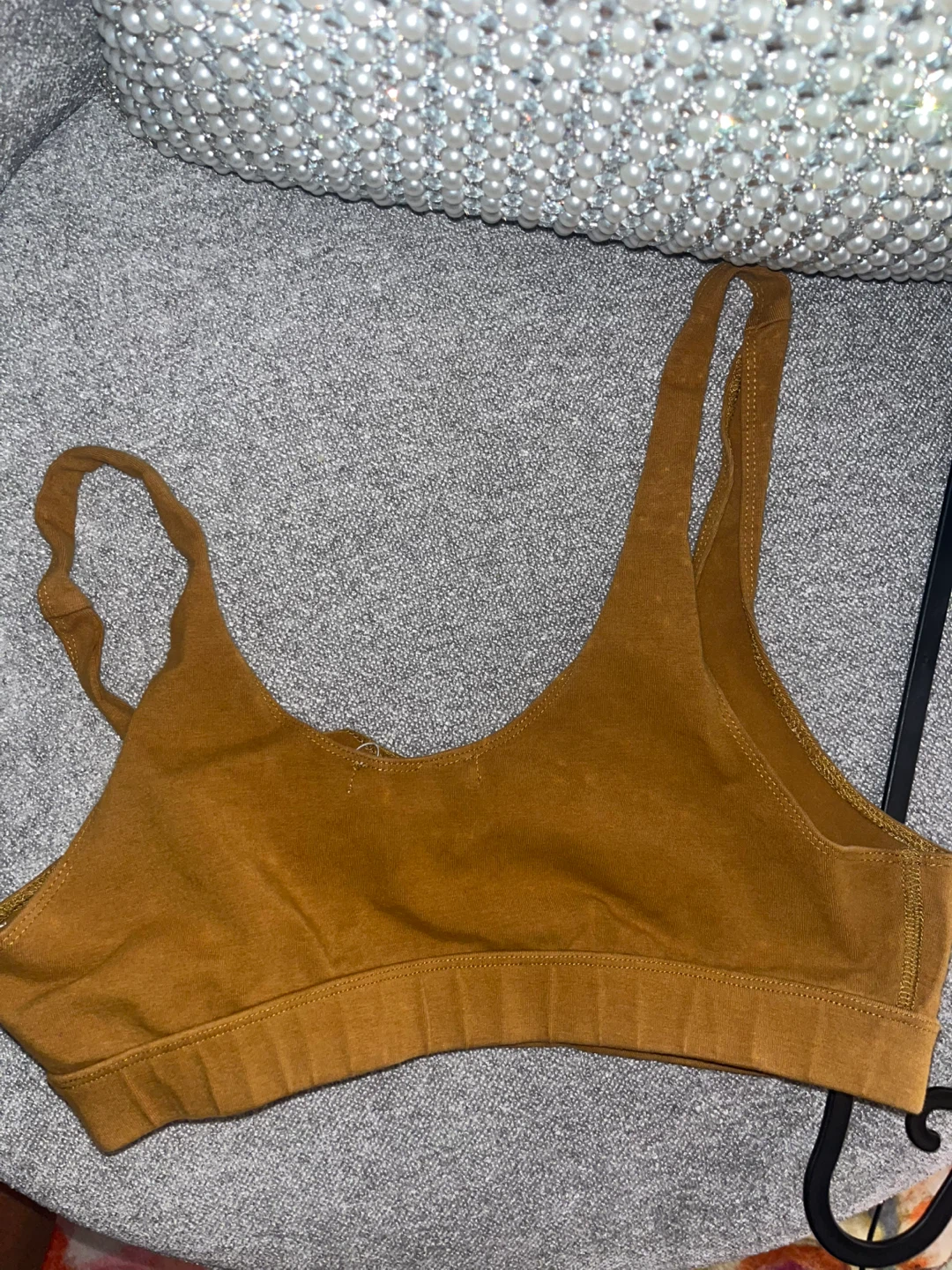 GOOD AMERICAN Brown Bra Top Size 2 - photo 3