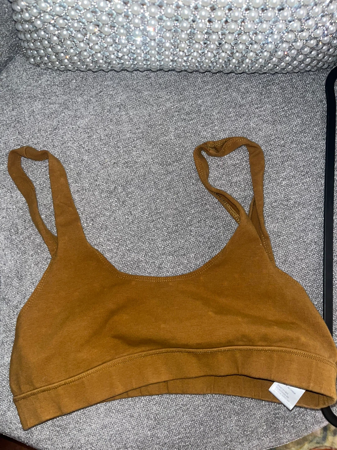 GOOD AMERICAN Brown Bra Top Size 2 - photo 4