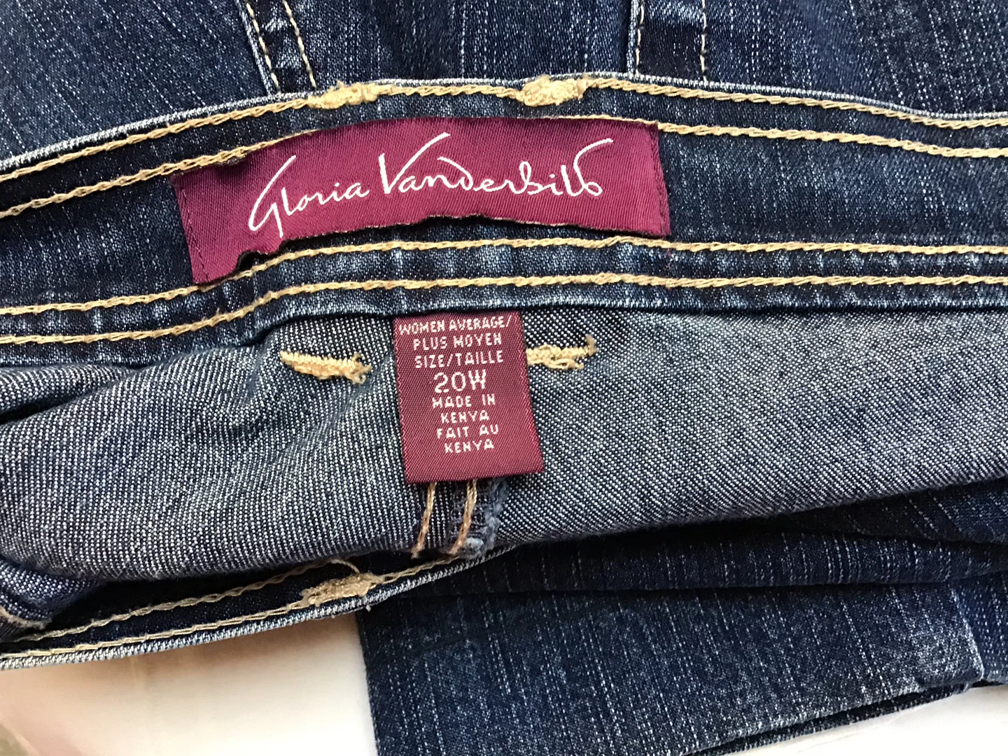 Gloria Vanderbilt Women's Jeans Size 20W - photo 3