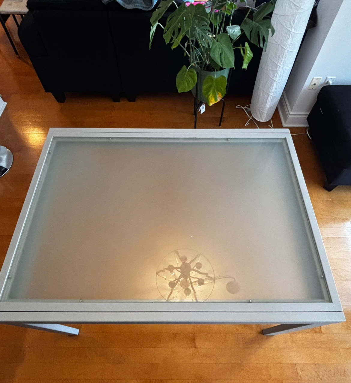 Extendable Glass Dining Table