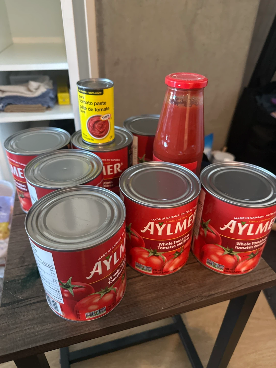 Aylmer Whole Tomatoes and Tomato Paste Bundle