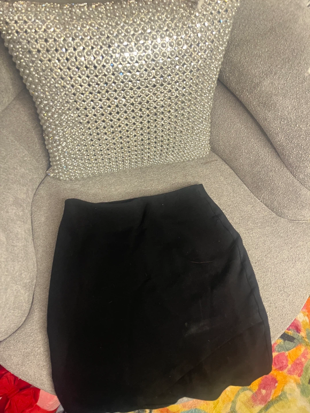 Sunday Best Black Mini Skirt - photo 2