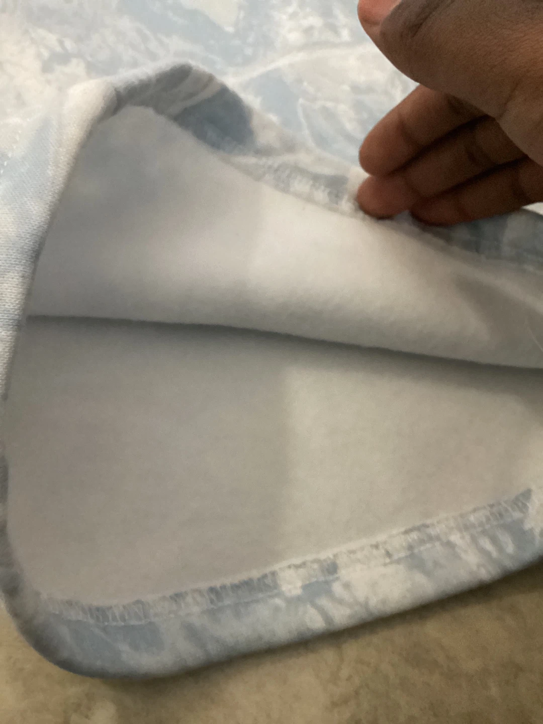Light Blue Tie-Front Sweatpants - photo 2