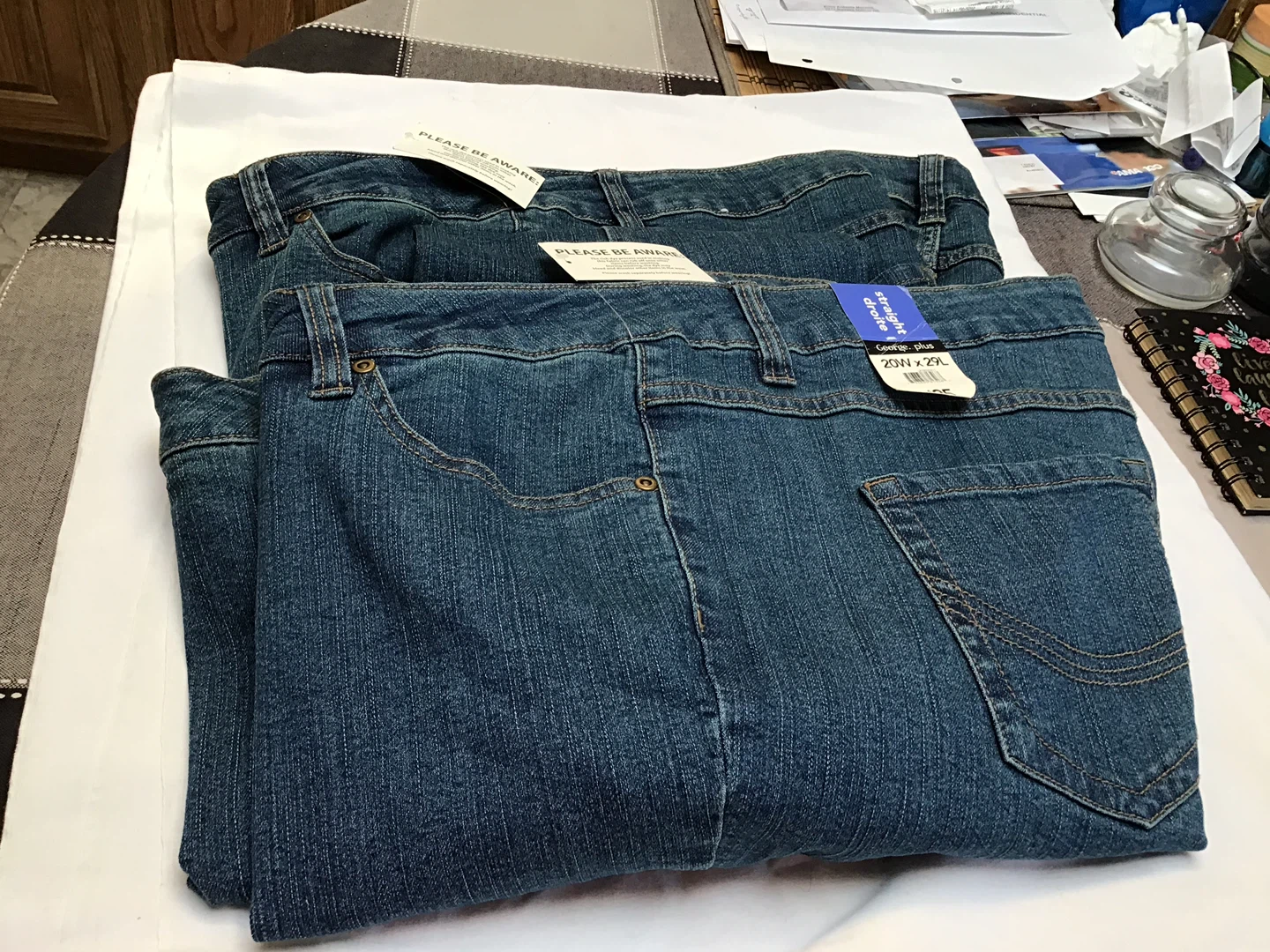 George Plus Straight Leg Jeans
