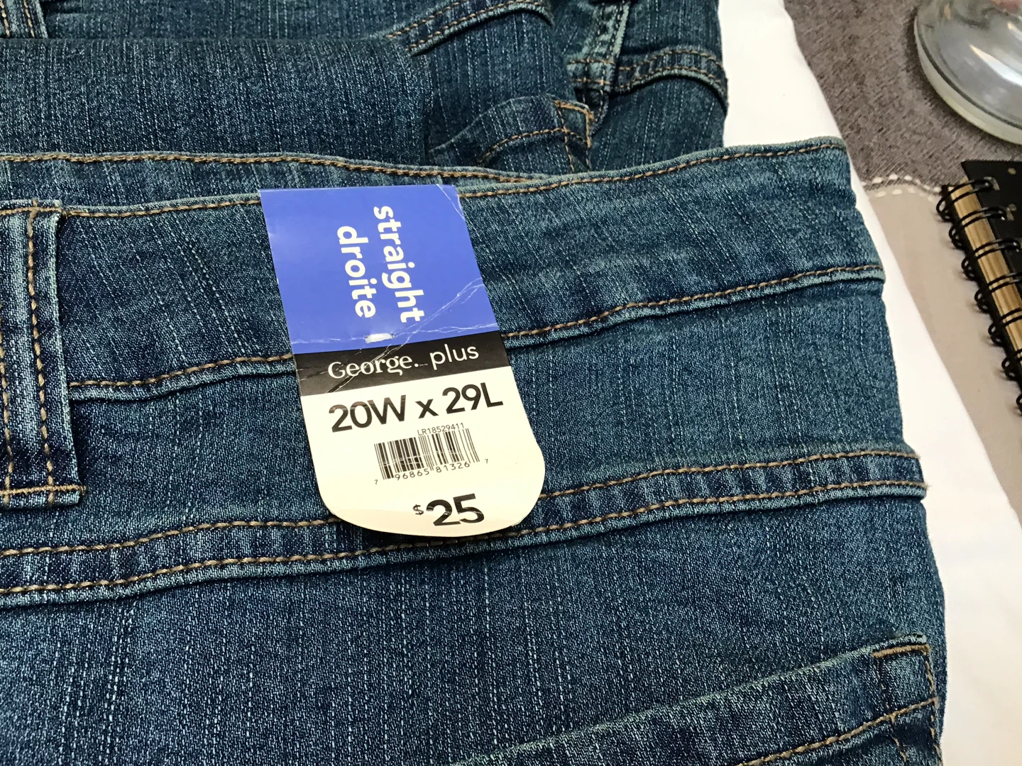 George Plus Straight Leg Jeans - photo 2