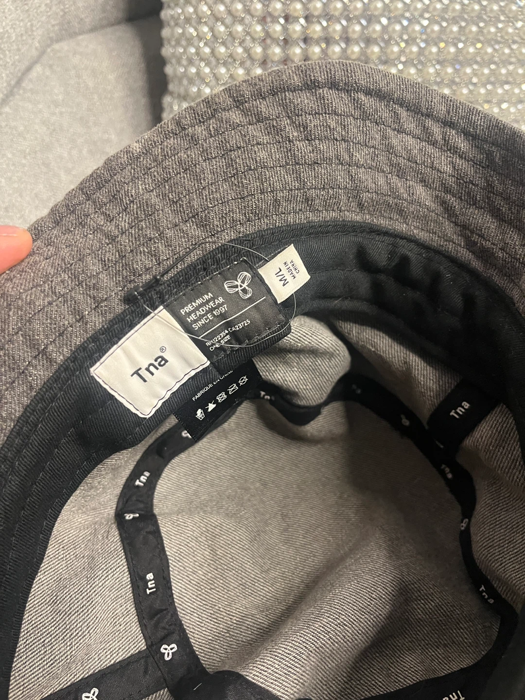 Tna Bucket Hat Grey - photo 2