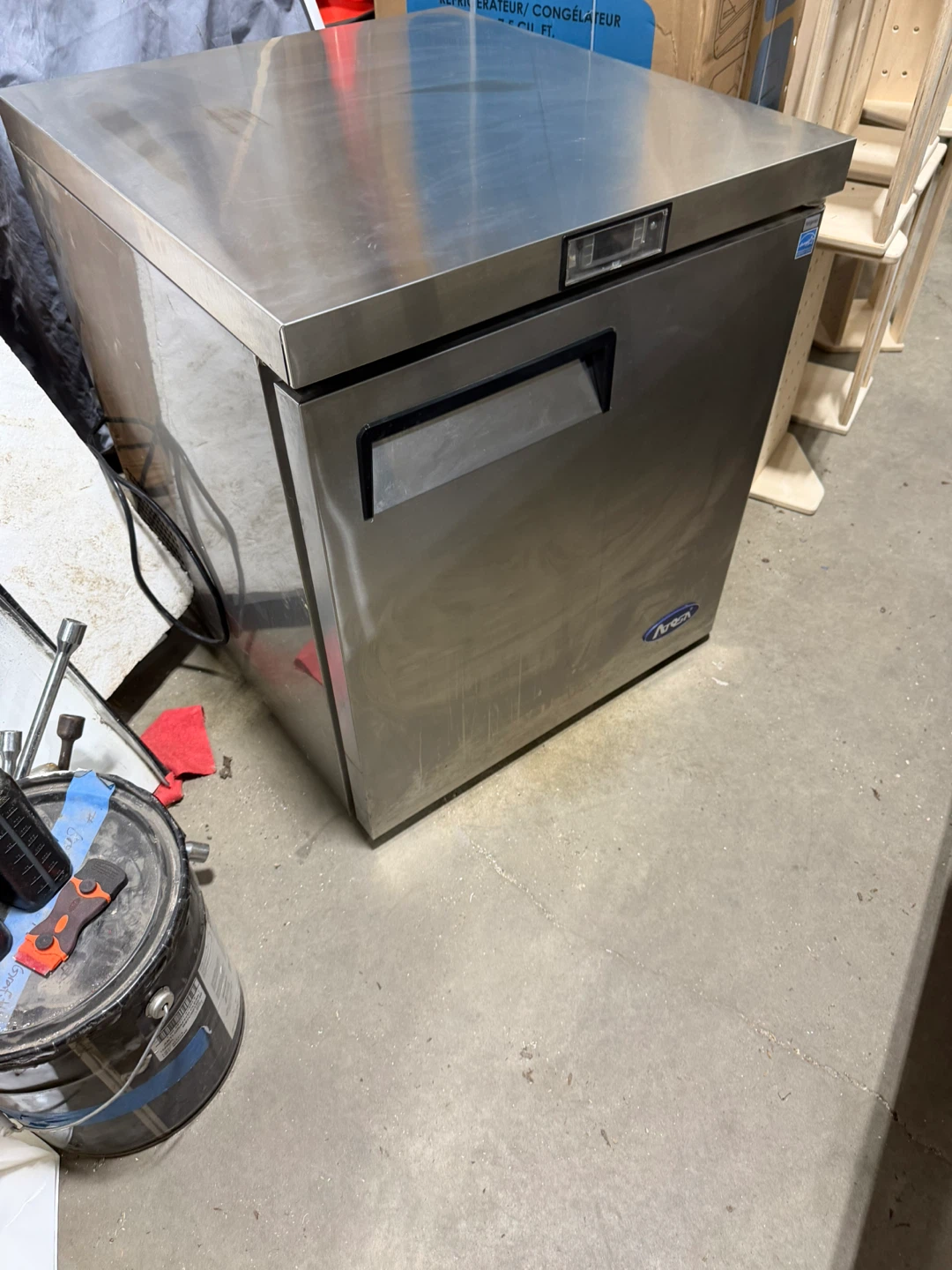 Atosa 27" Single Door Undercounter Refrigerator
