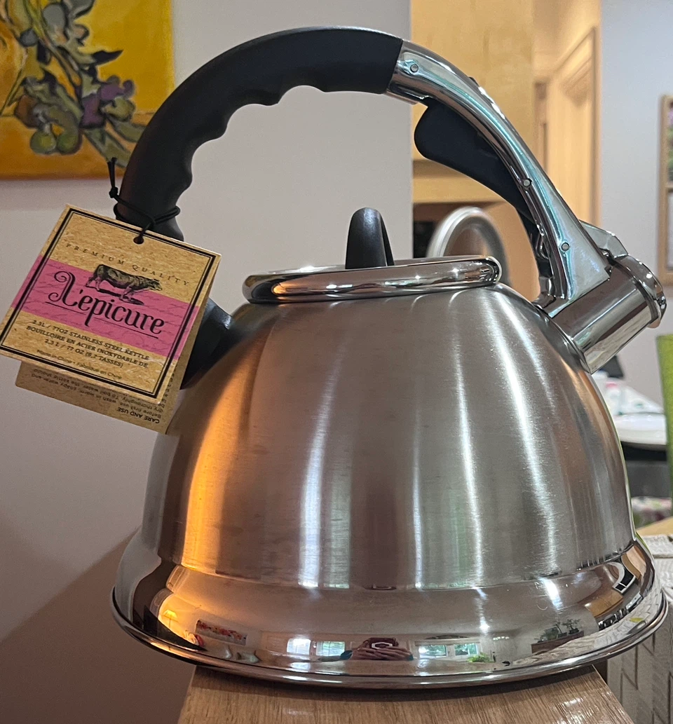 L'Epicure 2.3L Stainless Steel Kettle