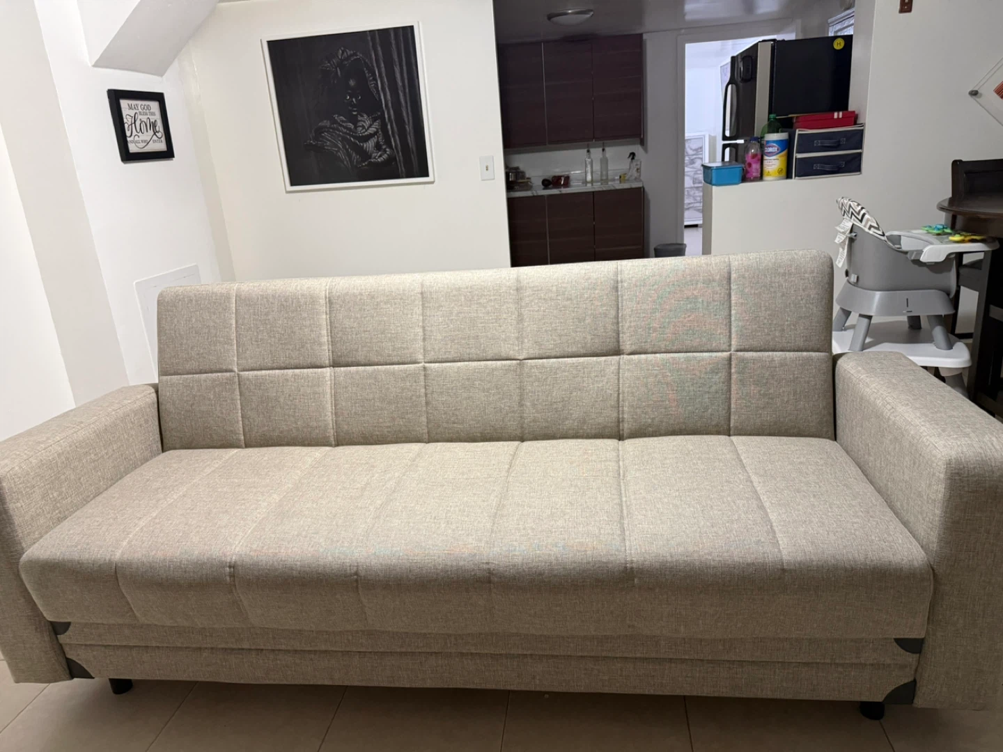 Light Beige Sofa
