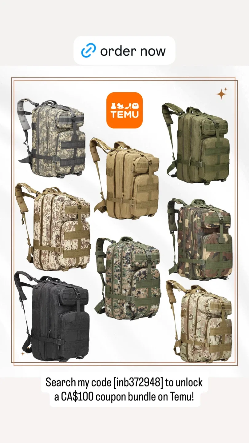 40L Tactical Backpack