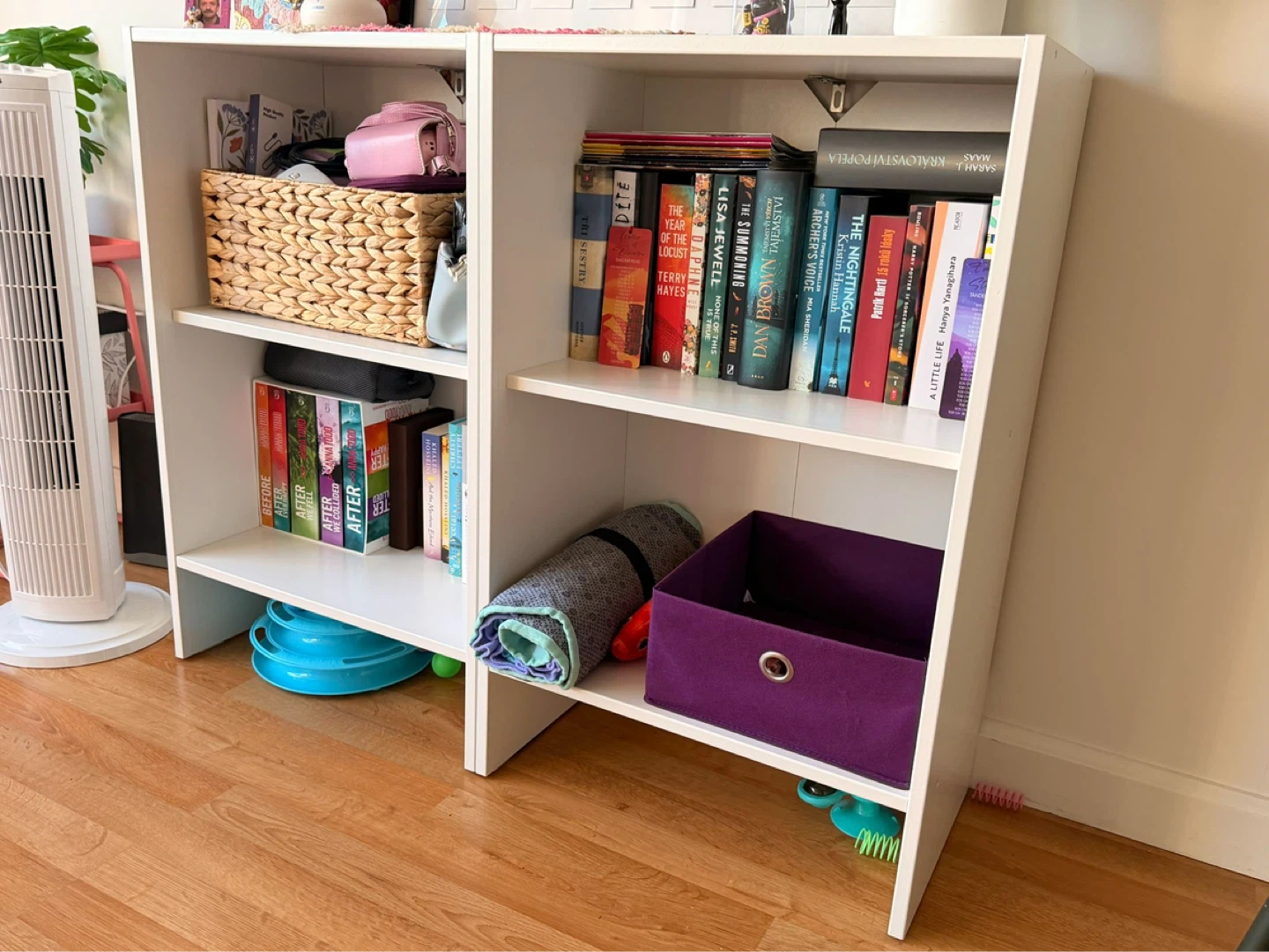 White Shelf Unit - photo 5