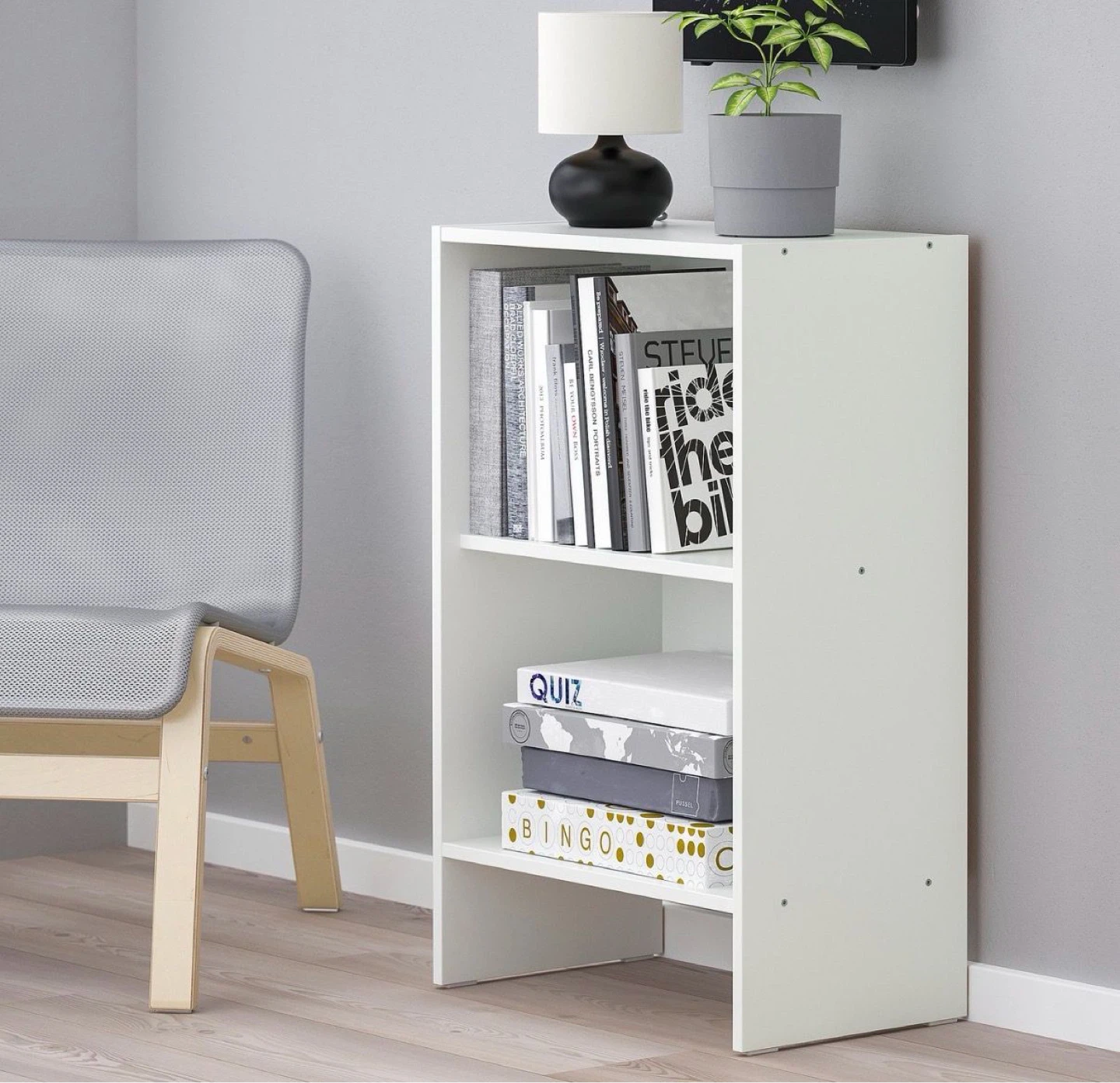 White Shelf Unit